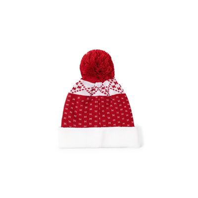 Gorro Navideño con Pom Pom a Juego