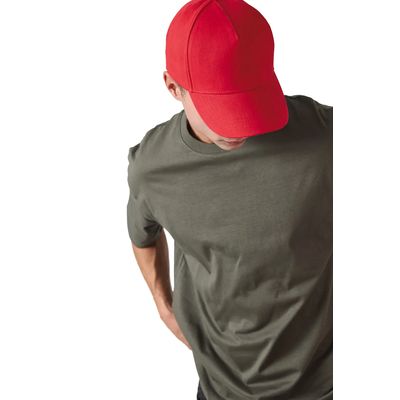 Gorra de algodón grueso con 5 paneles