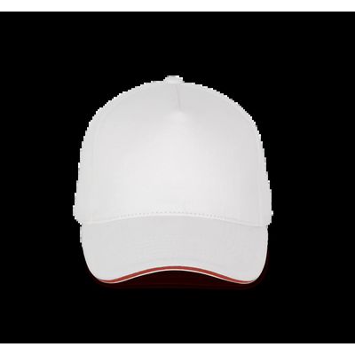 Gorra Cierre ajustable hebilla White / Red