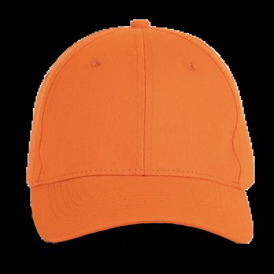 Gorra algodón cierre autoadherente Orange