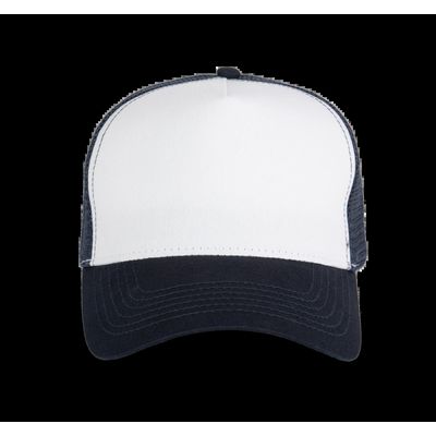 Gorra trucker algodon Navy / White