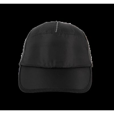 Gorra sport de microfibra Black