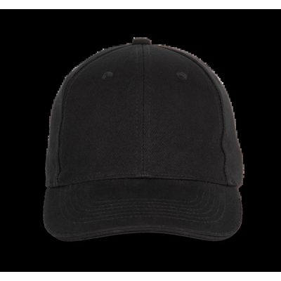 Gorra béisbol con velcro Black