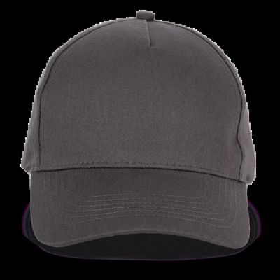 Gorra eco con cierre de velcro Dark Grey