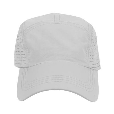Gorra de microfibra con agujeros Blanco
