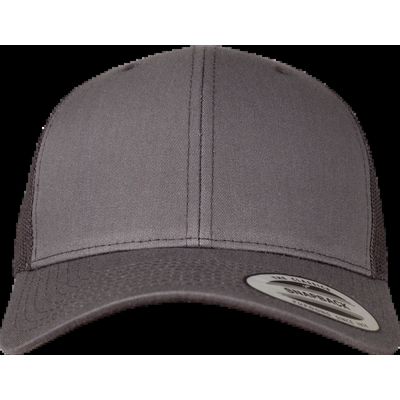 Gorra trucker retro con rejilla Dark Grey