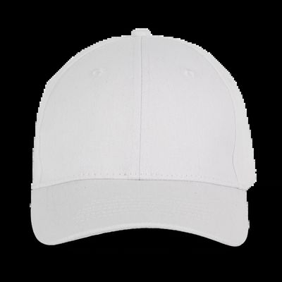 Gorra algodón cierre autoadherente White