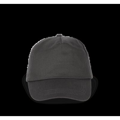 Gorra 5 paneles ajustable Dark Grey