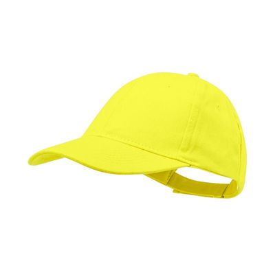 Gorra algodón peinado 6 paneles con cierre de velcro Ama