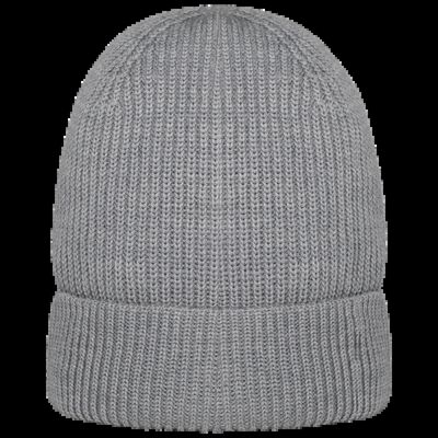 Gorro de lana merina unisex Moon Grey Heather
