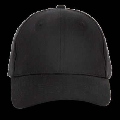 Gorra algodón cierre autoadherente Black