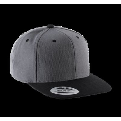 Gorra Modelo clásico visera plana Dark Grey / Black
