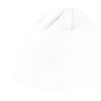 Gorro cálido y suave White
