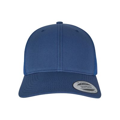 Gorra trucker retro con rejilla Light Navy
