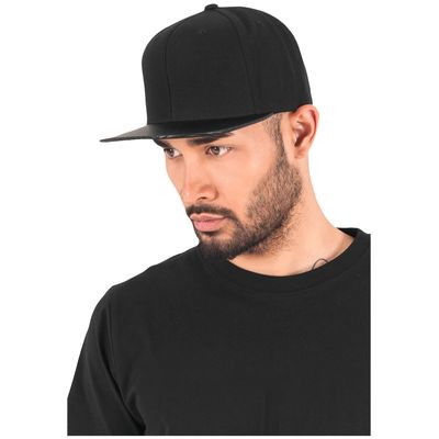 Gorra snapback visera plana Black / Carbon