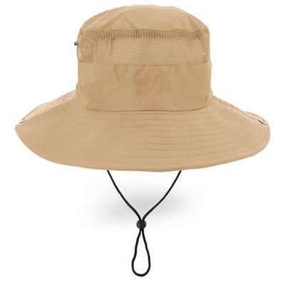 Gorro con botones y cinta ajustable