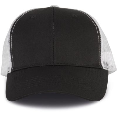 Gorra visera perfil medio Black