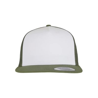Gorra camionero Olive / White / Loden