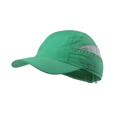 Gorra deportiva de 7 paneles con redecilla para el sudor Ver