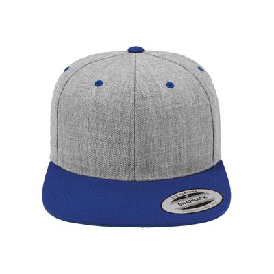 Gorra bicolor snapback Heather / Royal