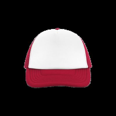 Gorra vintage poliéster Classic Red / White