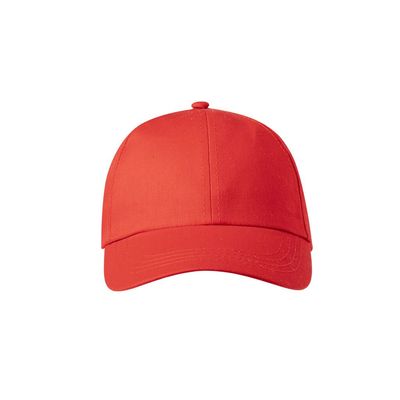 Gorra de algodón con visera