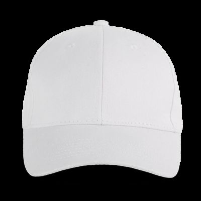 Gorra de algodón ajustable White