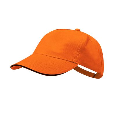Gorra sandwich de 5 paneles 100 % algodón Nara