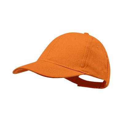 Gorra algodón peinado 6 paneles con cierre de velcro Nara