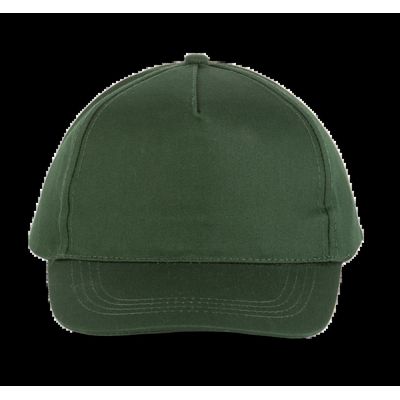 Gorra ajustable mediante tira autoadhesiva Forest Green