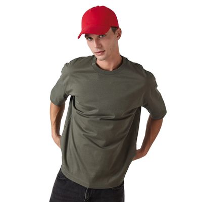 Gorra de algodón grueso con 5 paneles