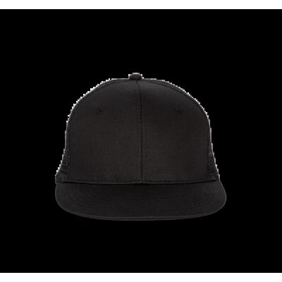 Gorra trucker visera plana Black