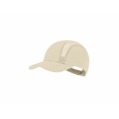 Gorra deportiva con paneles transpirables Natu