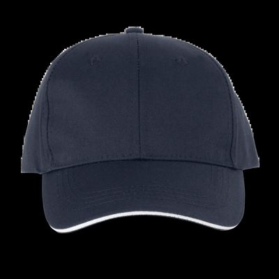 Gorra sandwich 6 paneles Navy / White