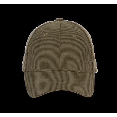Gorra de pana ajustable Dark Olive