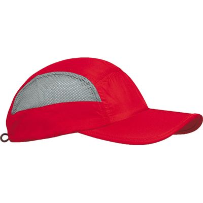 Gorra plegable de microfibra con velcro
