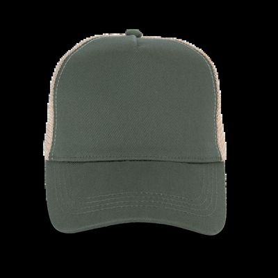 Gorra trucker algodón orgánico Organic Khaki / Beige