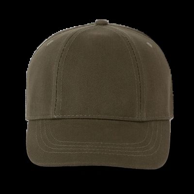 Gorra 6 paneles algodón Khaki