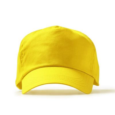 Gorra de algodón con modelos bicolor Amarillo Talla Única Adulto