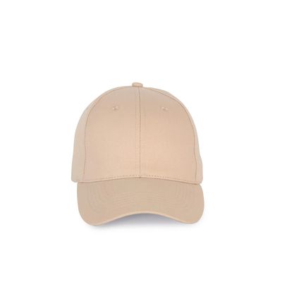 Gorra de algodón 6 paneles ajustable