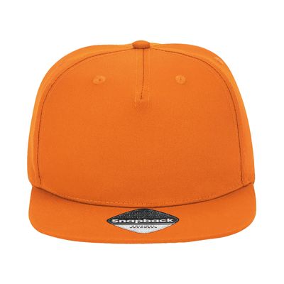Gorra rapper ajustable Orange