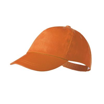Gorra algodón niño de 5 paneles y cierre de velcro Nara