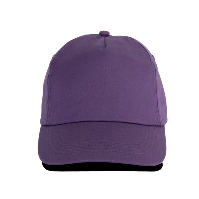Gorra 5 paneles ajustable Purple
