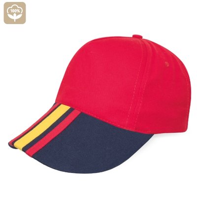 Gorra 5 Paneles con Bandera España Ro