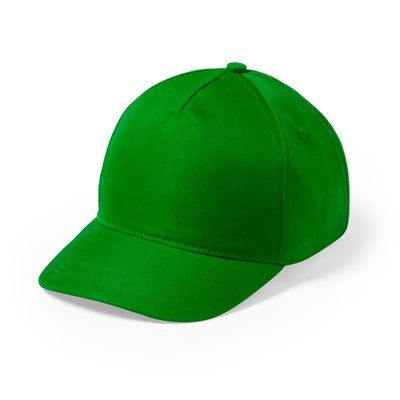 Gorra 5 paneles con cierre de velcro en microfibra/poliéster Ver
