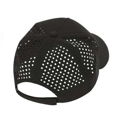Gorra 5 paneles microfibra  transpirable