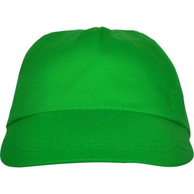 Gorra 5 paneles con ventilación Verde Helecho UNICA