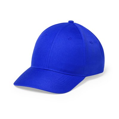 Gorra 6 paneles con cierre ajustable de velcro Azul