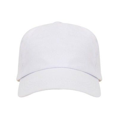 Gorra ajustable de algodón en 2 tallas Blanco Kids