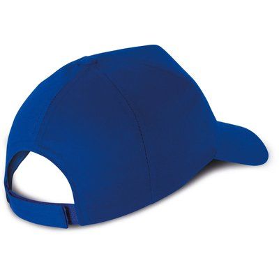 Gorra ajustable mediante tira autoadhesiva